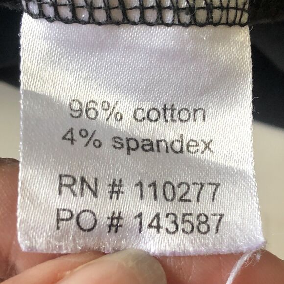 all heart Under scrub basics Long Sleeve Black Tee Size Large - Picture 10 of 10